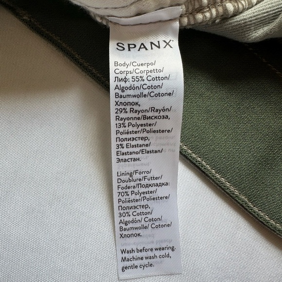 SPANX NWT Stretch Twill Short Size XL for Active Comfort - Picture 9 of 9